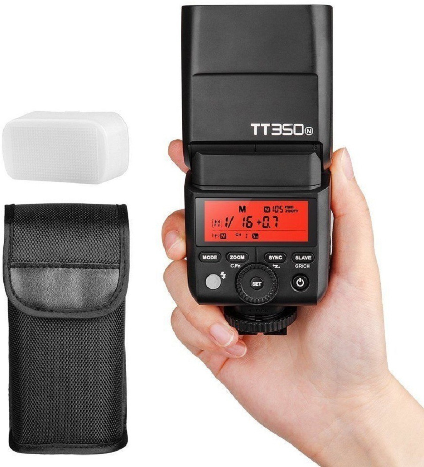 Image of GODOX TT350N 2.4G HSS 1 /8000s TTL GN36 Wireless Speedlite Flash for Nikon DSLR Flash
