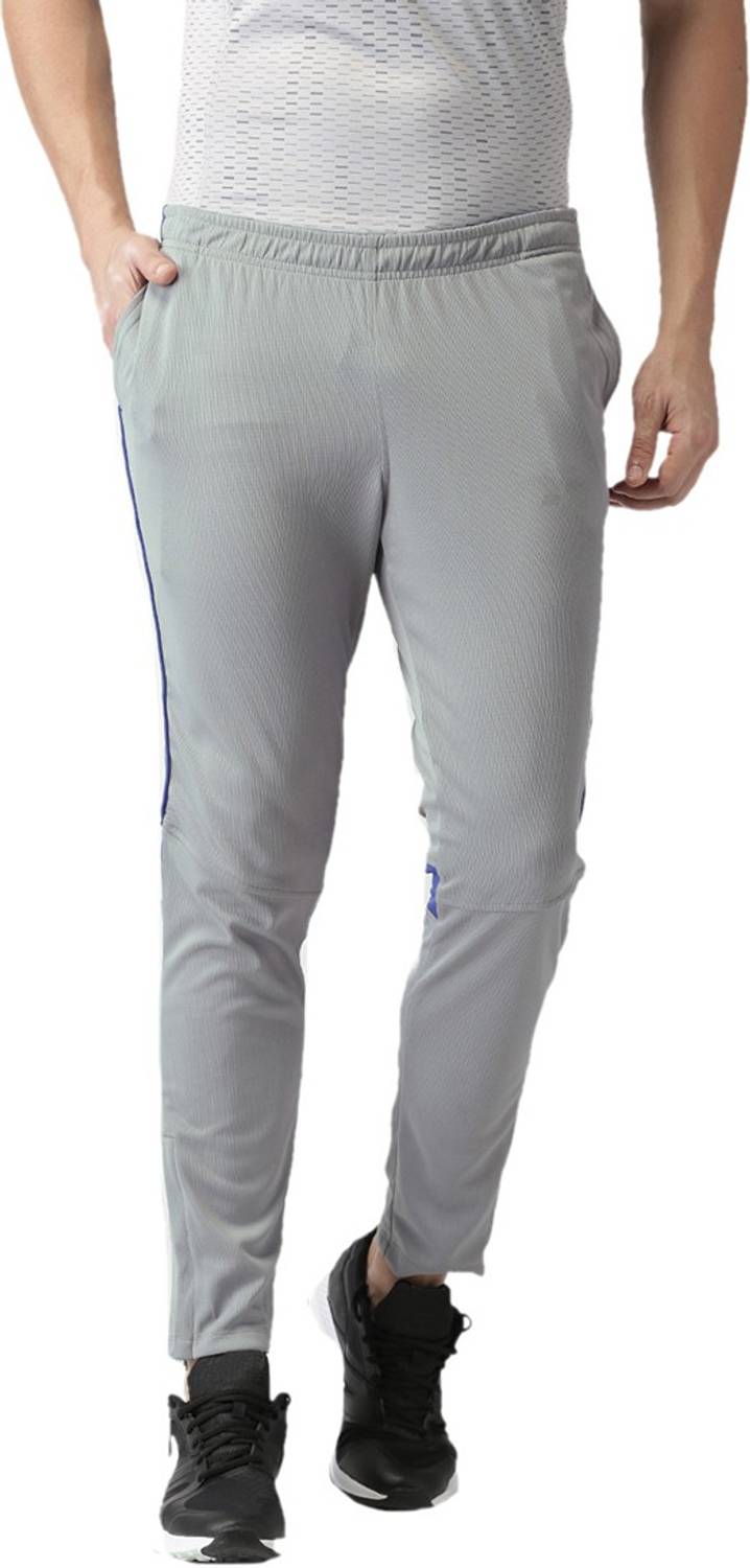 2GO Solid Men Grey Track Pants