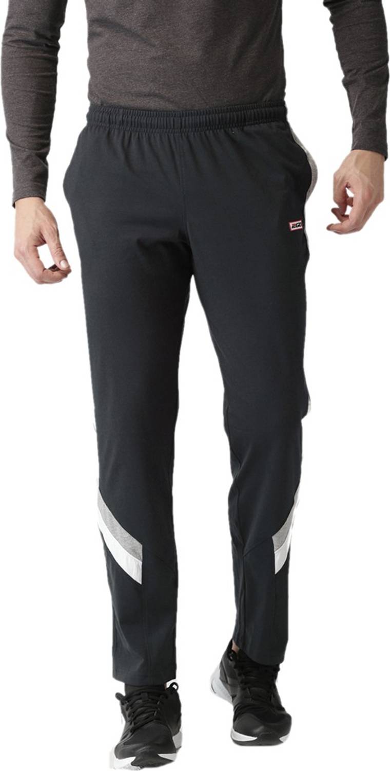 2GO Solid Men Dark Blue Track Pants
