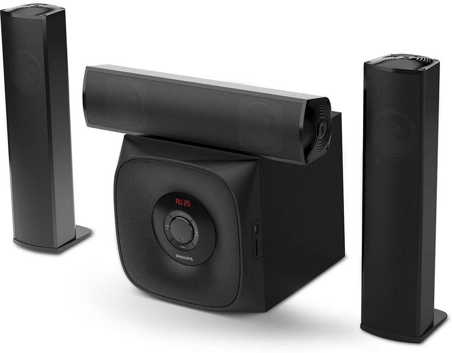 PHILIPS MMS3160B/94 60 W Bluetooth Home Theatre (Black, 3.1 Chann