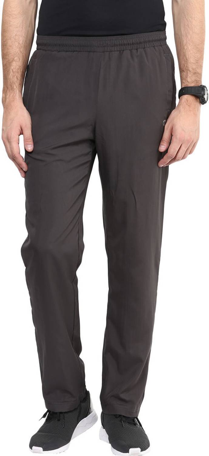 Ajile By Pantaloons Solid Men Grey Track Pants