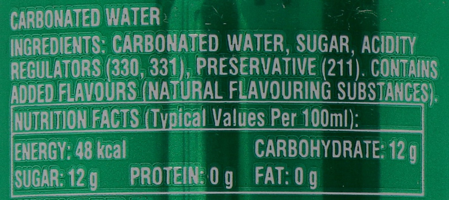Image of sprite Lemon Soft Drink