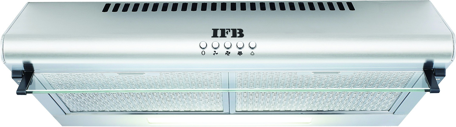 Image of IFB N-5P-SS-60cm Wall Mounted Silver 570 CMH Chimney