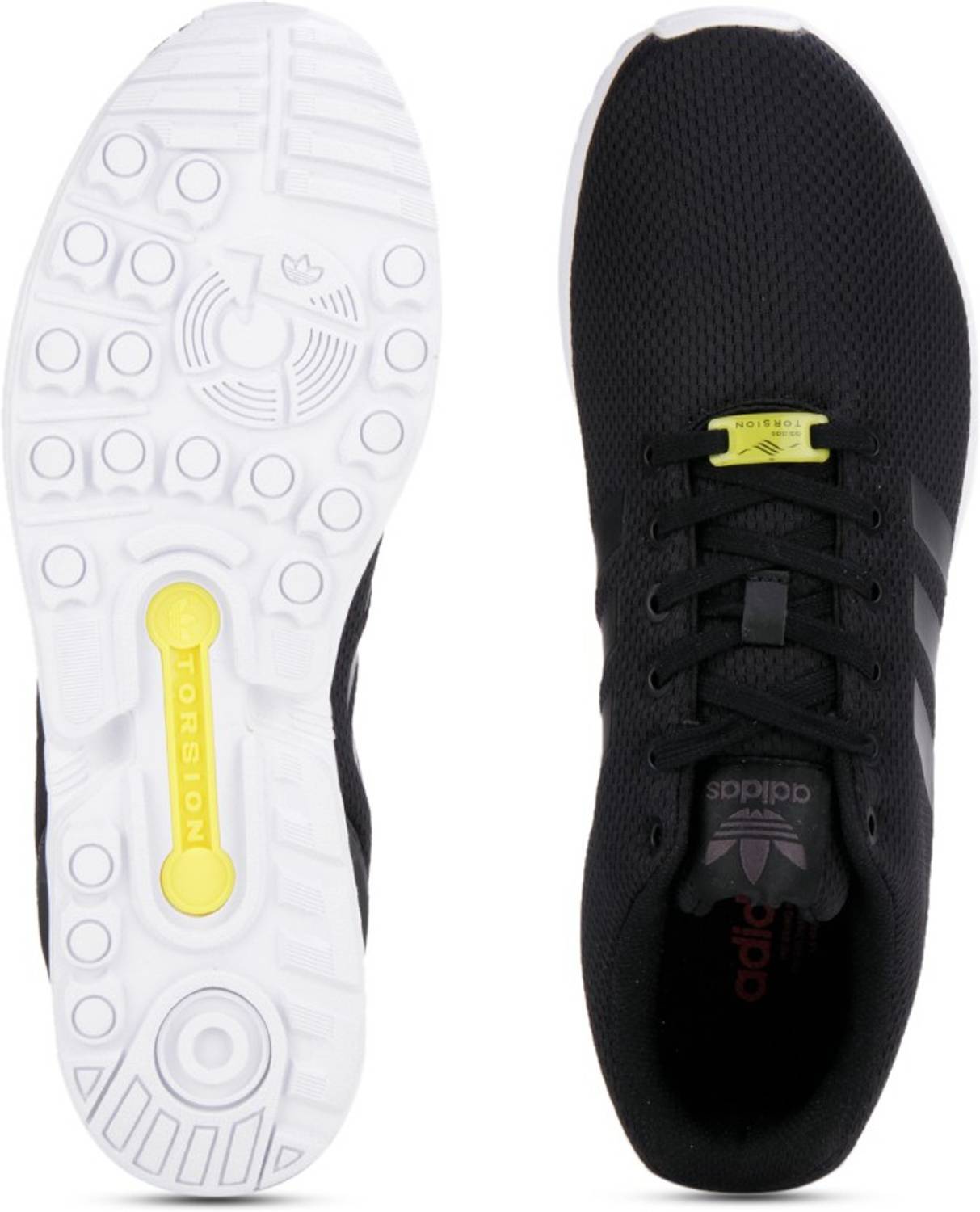 ADIDAS ORIGINALS ZX FLUX Sneakers For Men - Buy BLACK1/BLACK1/WHT
