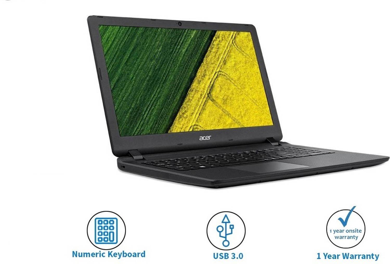 Acer Aspire Intel Pentium Quad Core N4200 - (4 GB/1 TB HDD/Linux