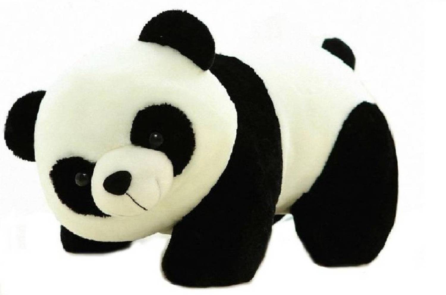 ALIVE Adorable Kids Soft Black And White Panda Large (Black, White)  - 40 cm