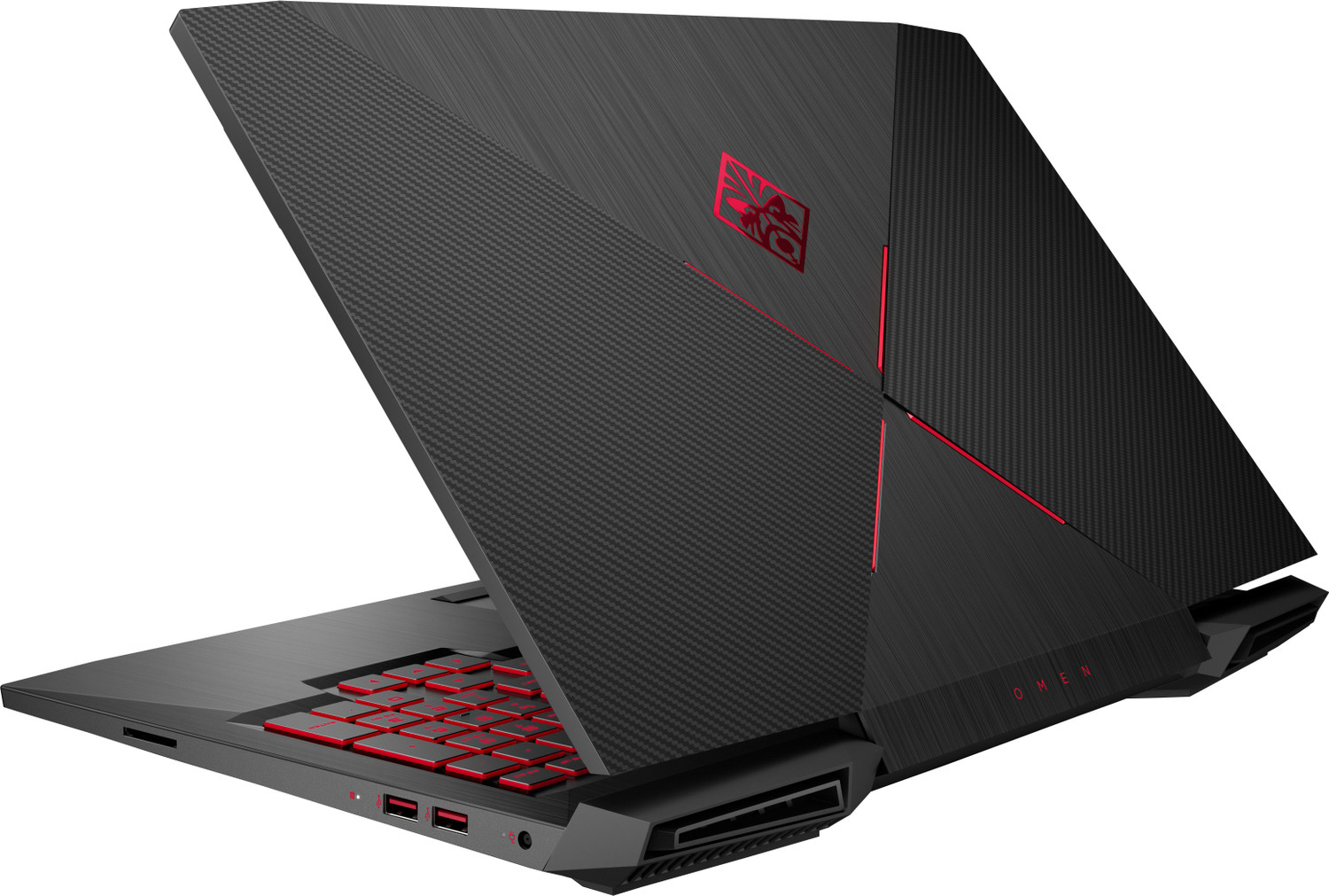 Image of HP Omen Intel Core i7 7th Gen 7700HQ - (16 GB /1 TB HDD /128 GB SSD /Windows 10 Home /4 GB Graphics /NVIDIA GeForce GTX 1050Ti) 15-ce072TX Gaming Laptop
