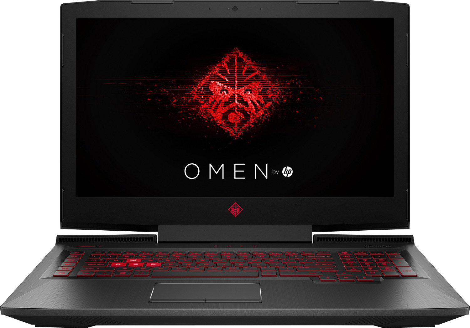 Image of HP Omen Intel Core i7 7th Gen 7700HQ - (16 GB /1 TB HDD /256 GB SSD /Windows 10 Home /6 GB Graphics /NVIDIA GeForce GTX 1060) 17-an010TX Gaming Laptop