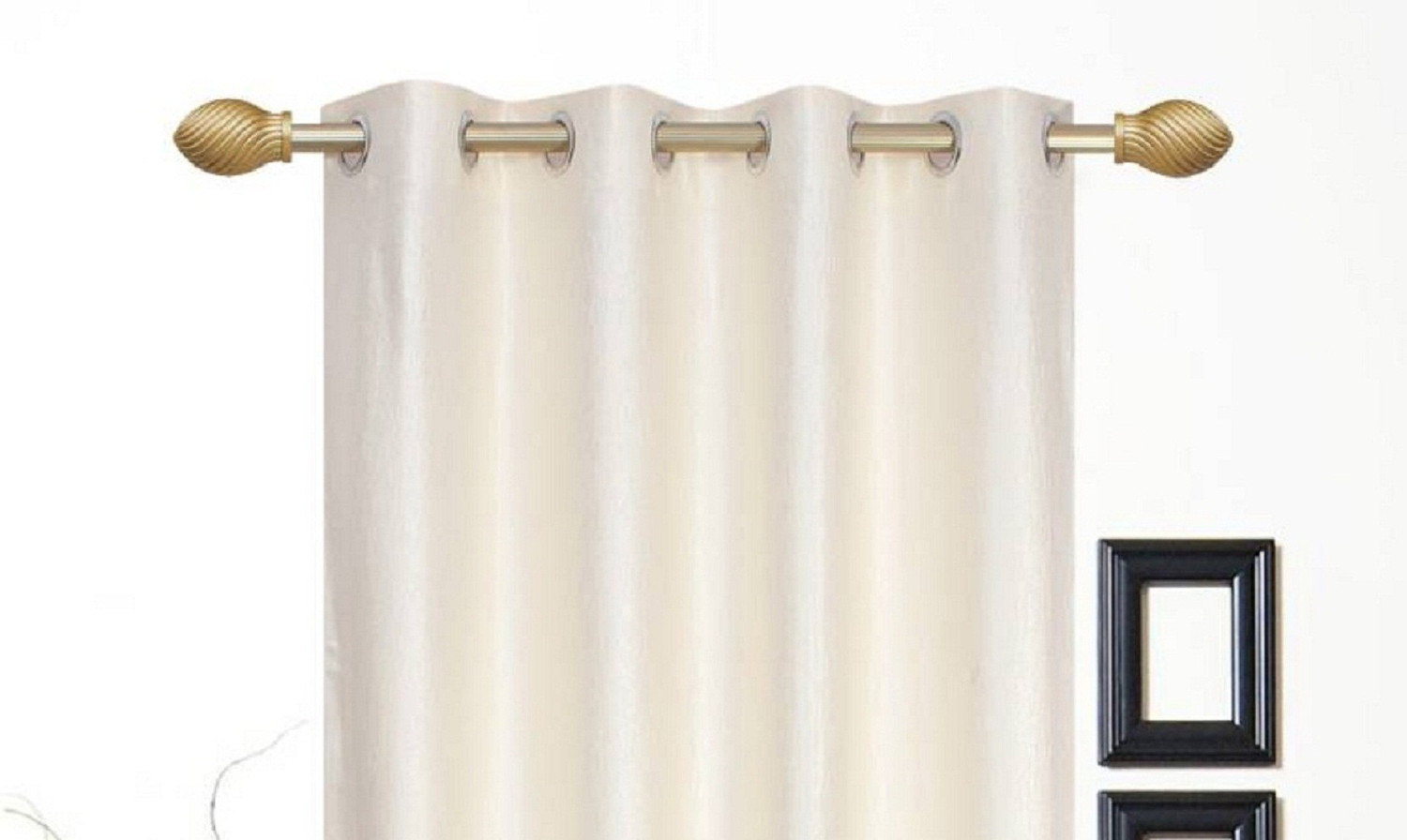 Image of Panipat Textile Hub 213 cm (7 ft) Door Polyester Curtain Single Curtain