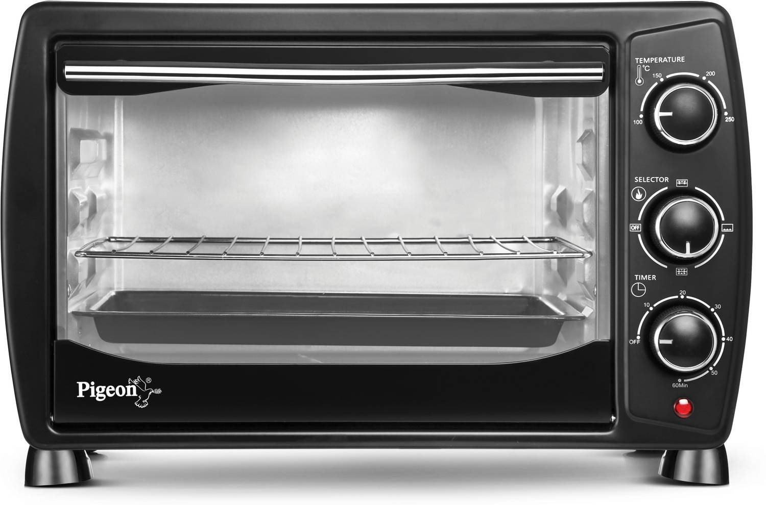 Pigeon 20-Litre Oven Toaster Grill OTG PIGEON OVEN 20 LITRES, PIGEON — Ovens & Microwaves
