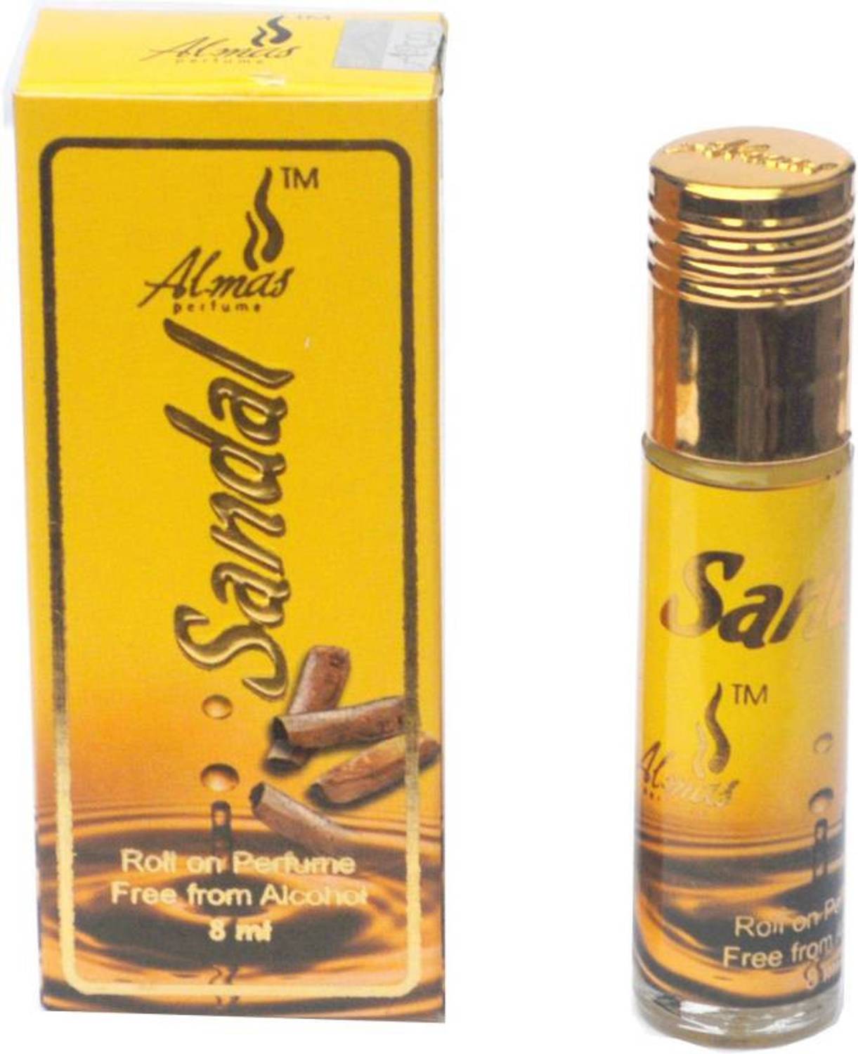 Almas Highly Concentrated Roll-On Perfume 8ml Floral Attar