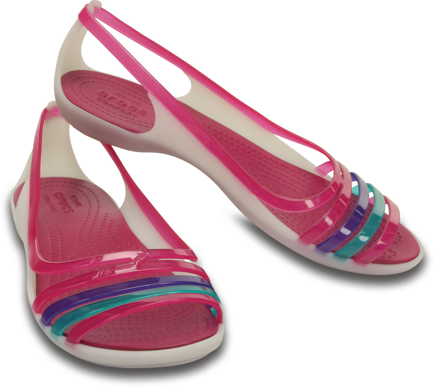 crocs women's isabella huarache 2 w ballet flat