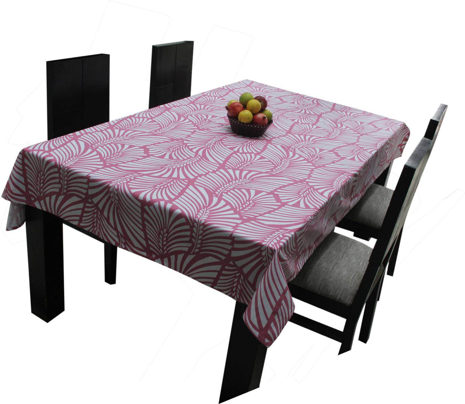 AIRWILL Cotton 4 Seater Printed Table Cover