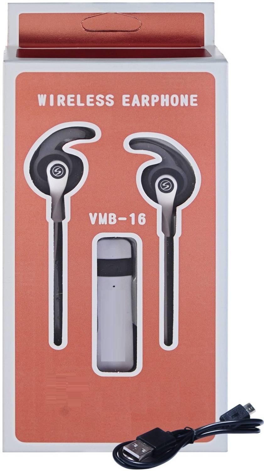 MAGIC SN-VMB-16-White Wired Headset (White, In the Ear)