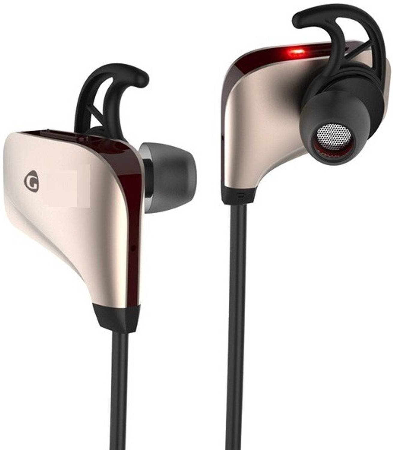 A CONNECT Z GN-BT-SPORT8-03 Wired Headset (Black, In the Ear)