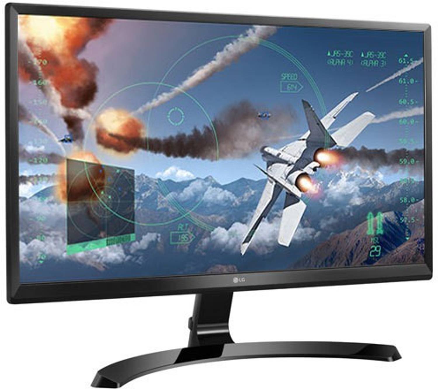 LG 4K-UHD Monitor 60.96 cm (24 inch) 4K Ultra HD LED Backlit IPS