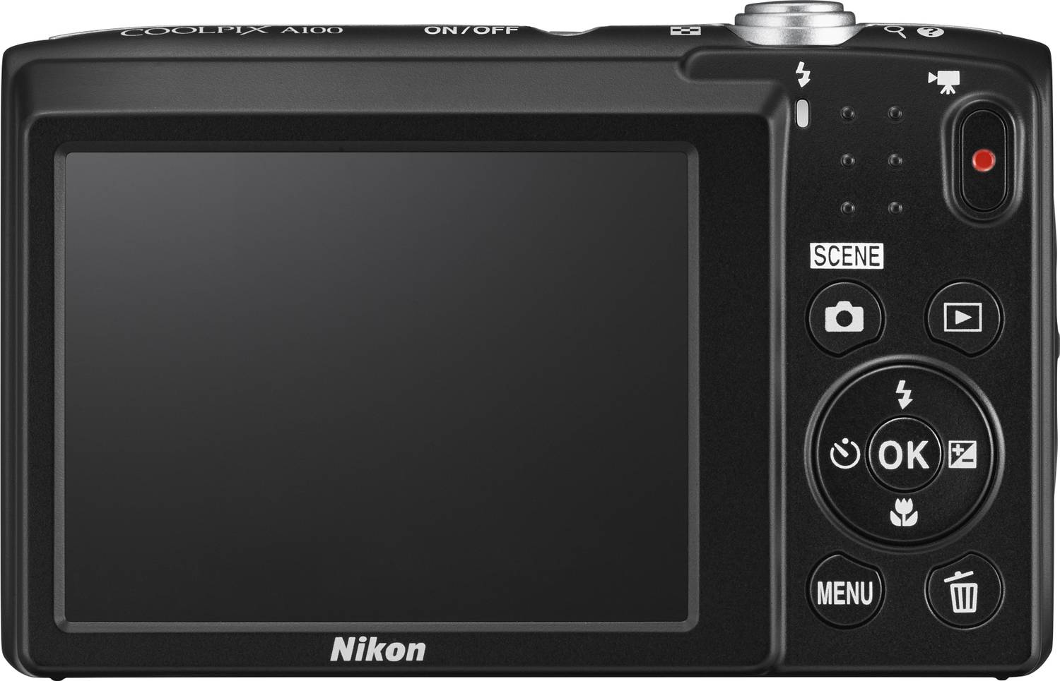 デジタルカメラ Nikon COOLPIX A100 2550 0.6 Flipkart.com | Buy NIKON Coolpix A100 Point & Shoot Camera Online