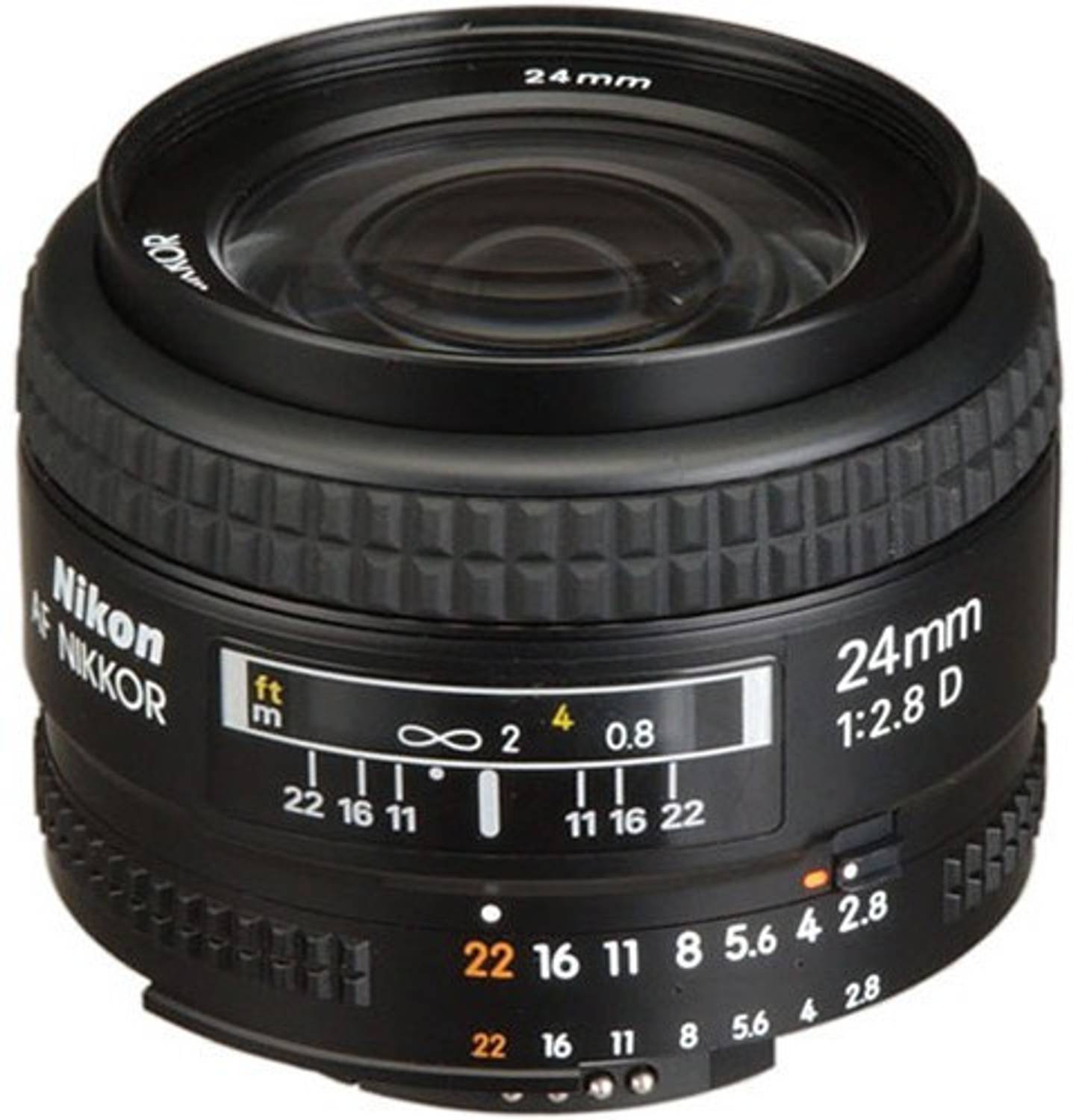 NIKON AF NIKKOR 24mm f/2.8D    Wide-angle Prime Lens - NIKON