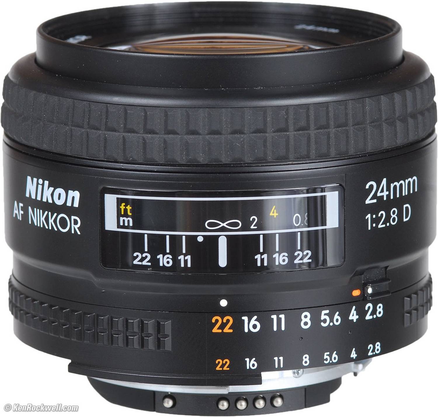 Nikon AF NIKKOR 24mm 1:2.8D ニコン 一眼レ NIKON AF NIKKOR 24mm f/2.8D    Wide-angle Prime Lens - NIKON