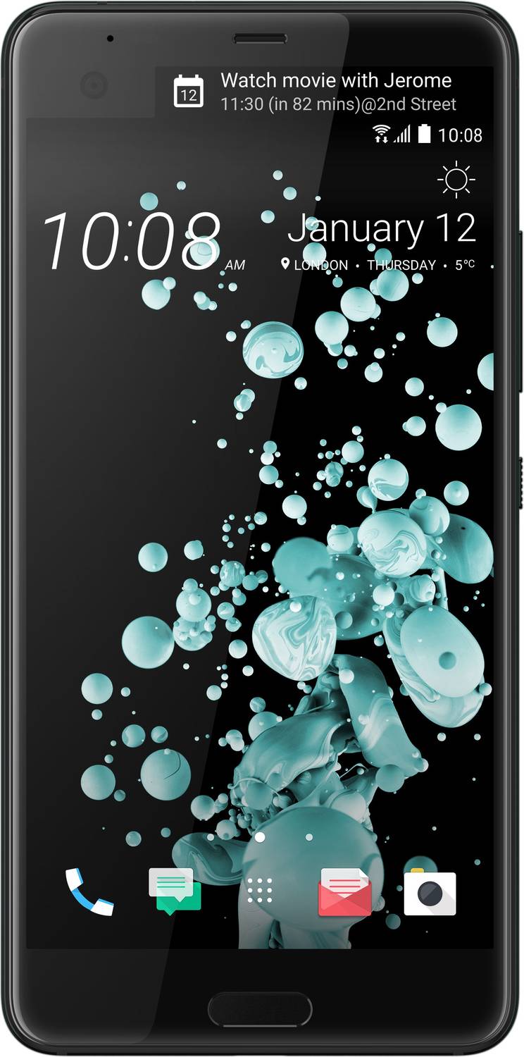 HTC U ULtra (Brilliant Black, 64 GB) (4 GB RAM)