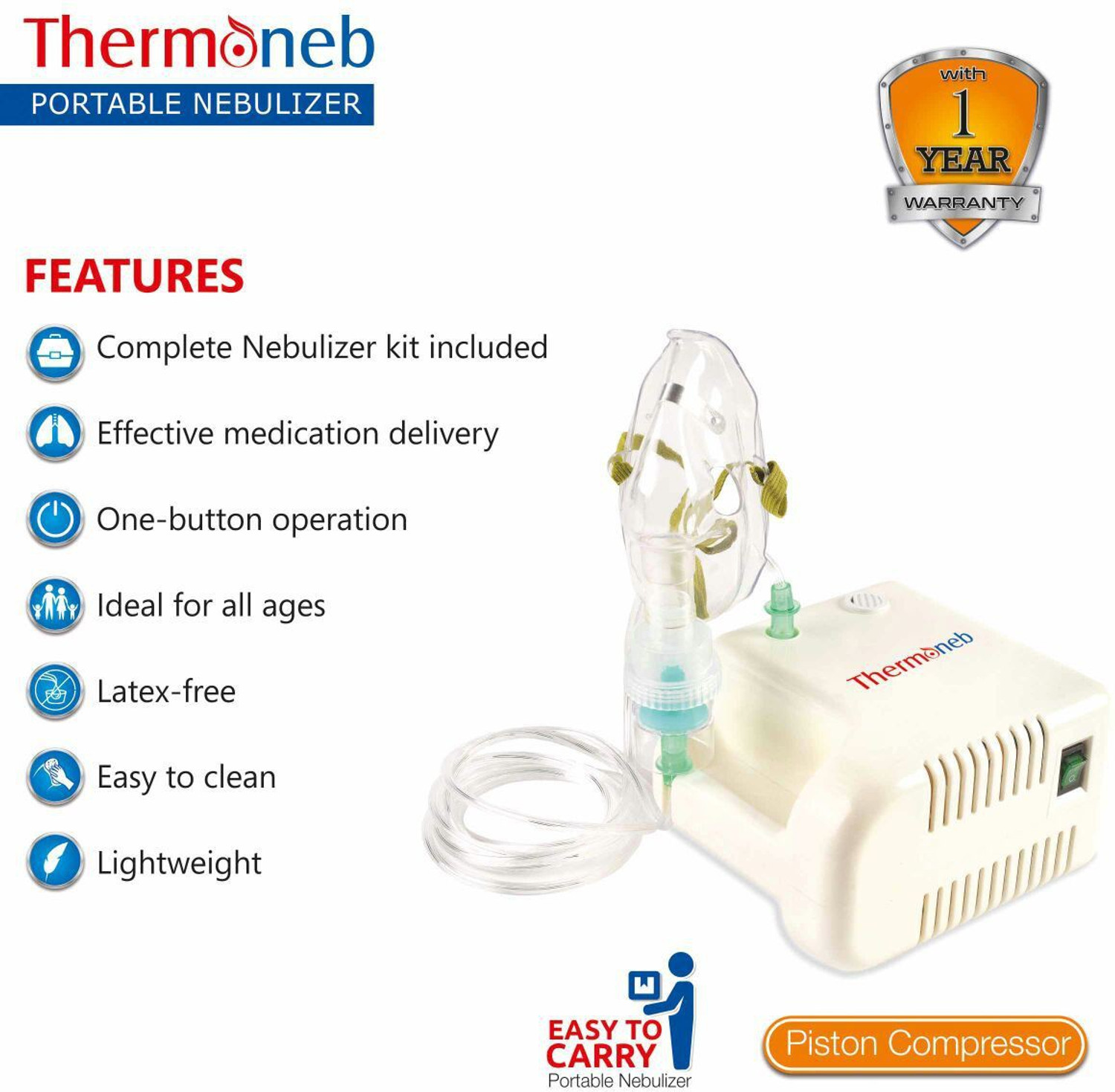 Image of Thermoneb TP-102PN Nebulizer