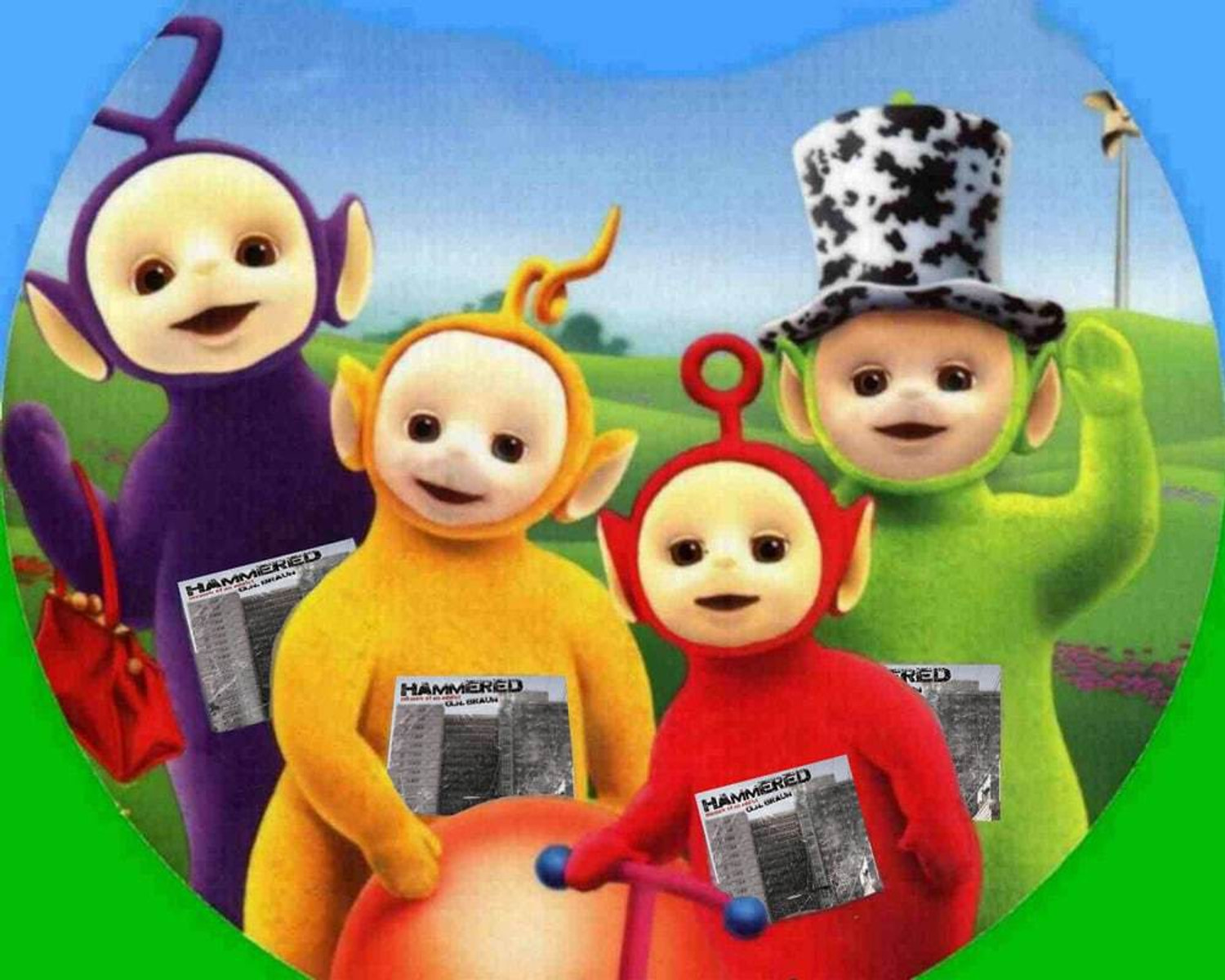Image of Wall Poster TV Show Teletubbies on LARGE PRINT 36X24 INCHES Photographic Paper