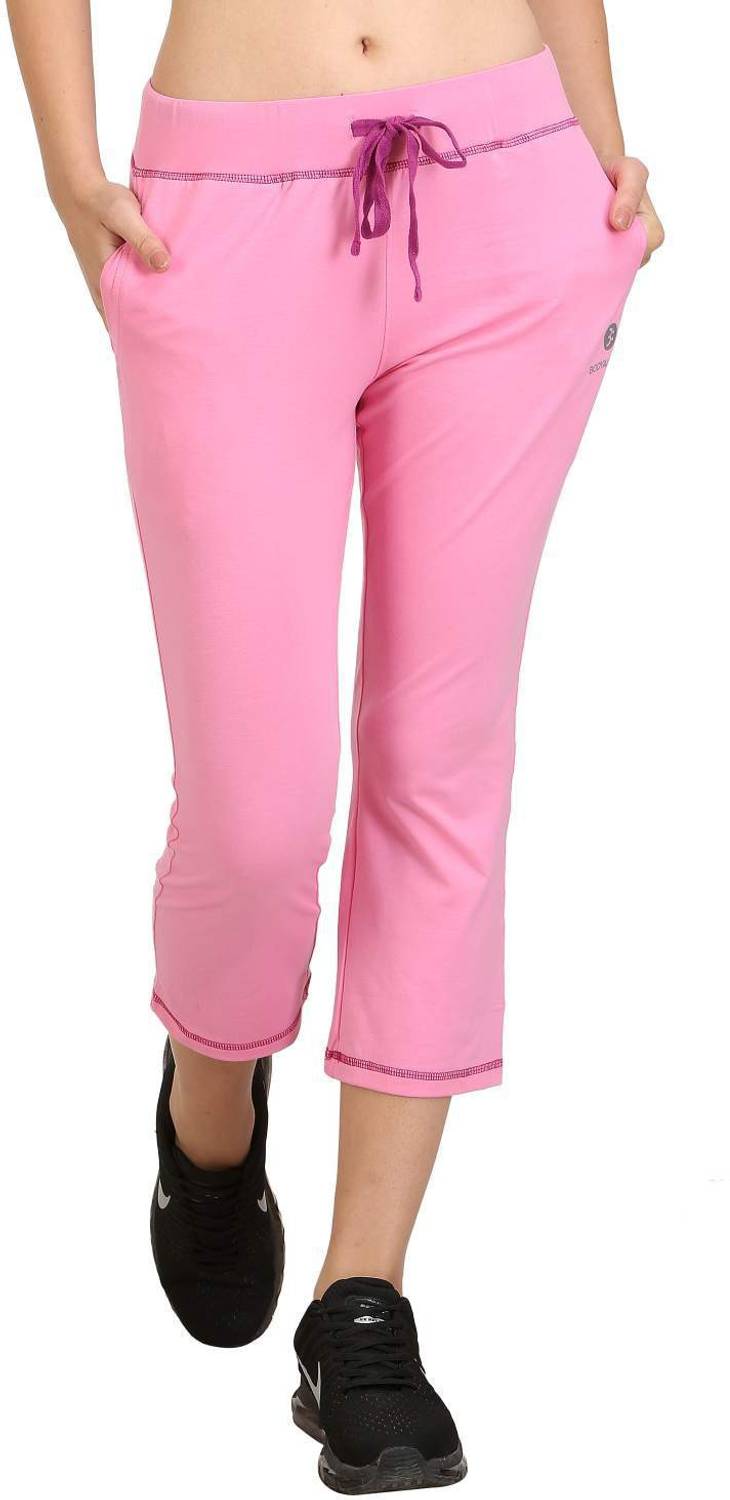 BODYACTIVE Activewear Women Pink Capri