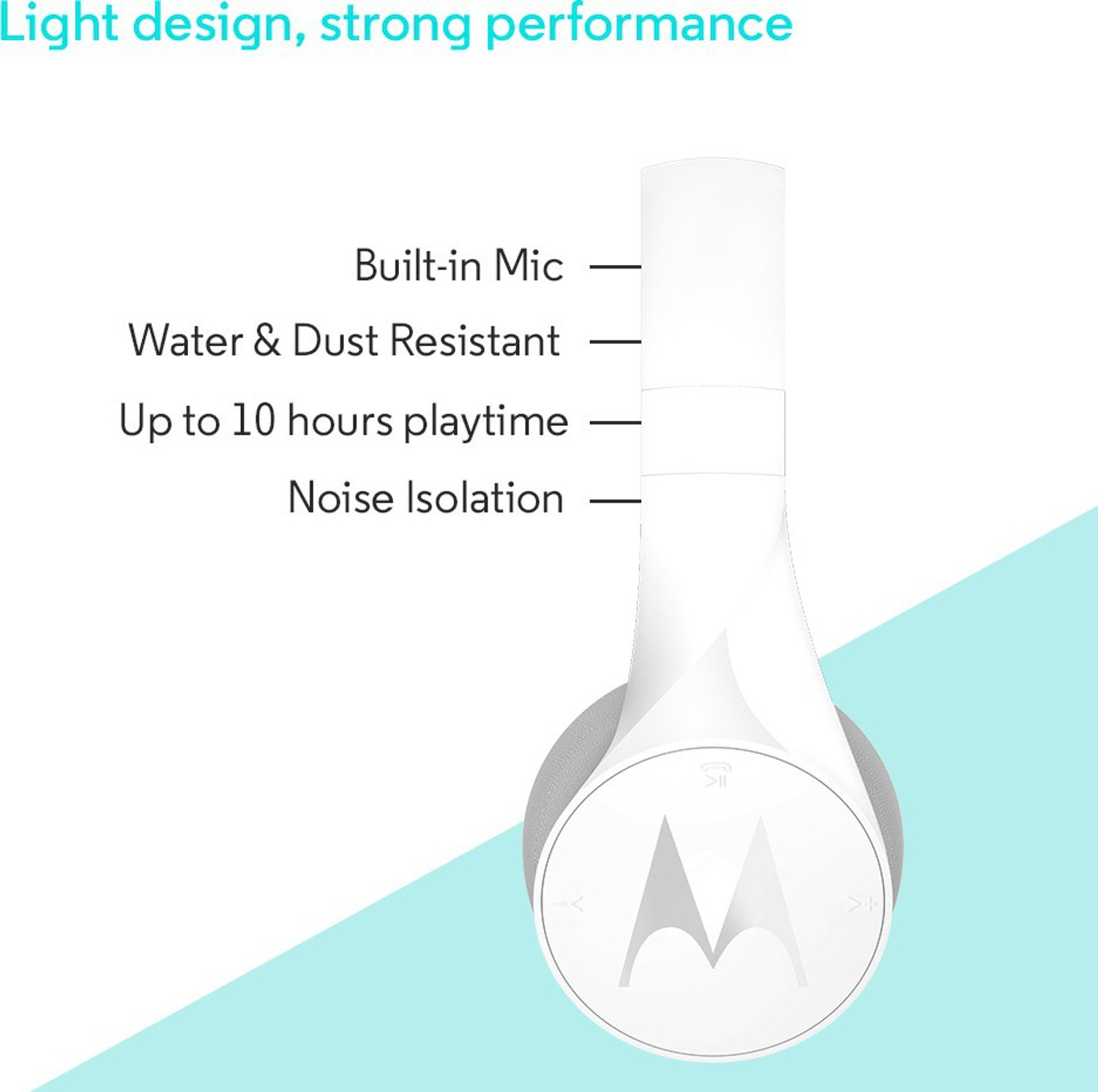 Image of MOTOROLA Pulse Escape with Google Assistant Bluetooth