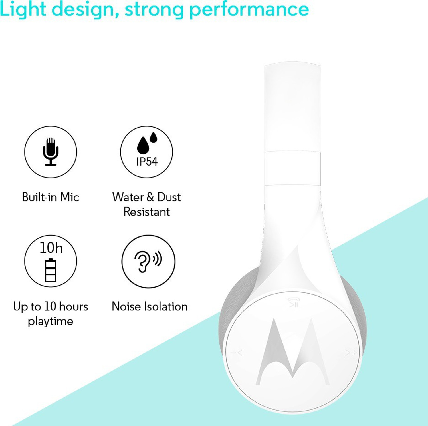 Image of MOTOROLA Pulse Escape with Google Assistant Bluetooth
