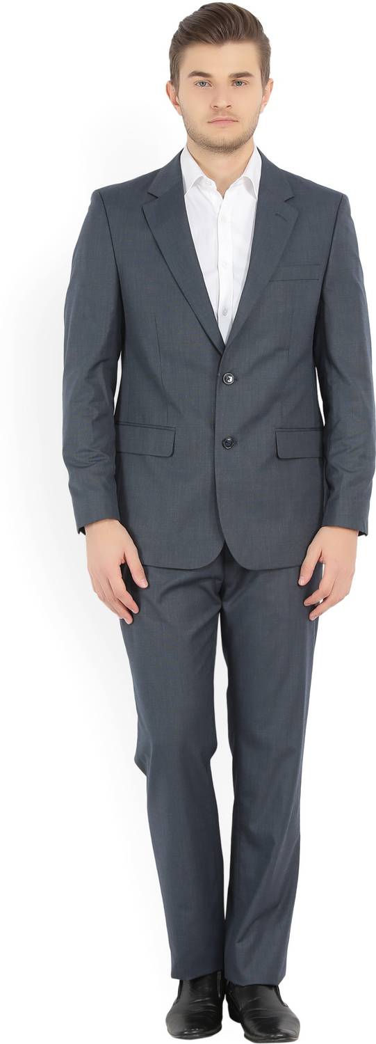 ARROW 2 Piece Solid Men Suit