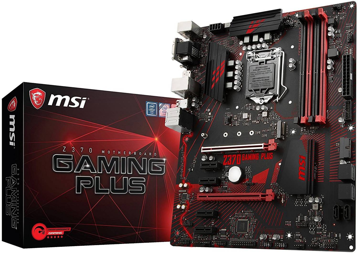MSI Z370 GAMING PLUS LGA1151Socket ATX Intel Z270 Chipset DDR4