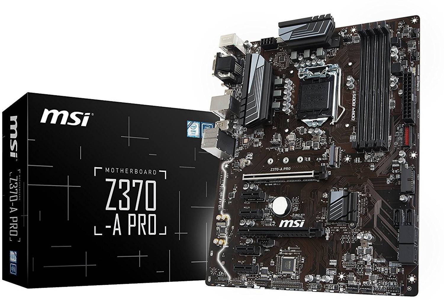 MSI Z370-A PRO LGA 1151 VR Ready 64GB DDR4 ATX LGA1151Socket ATX