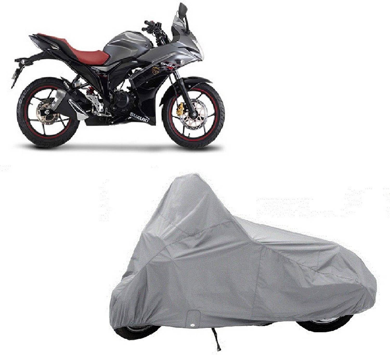 Auto Age Two Wheeler Cover for Suzuki