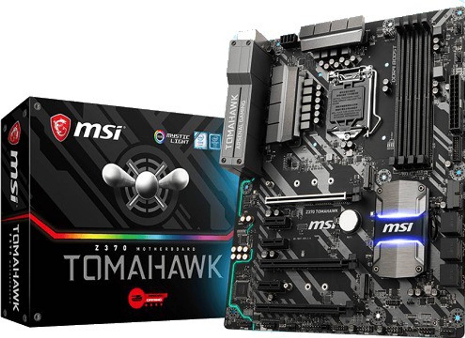 MSI Z370 TOMAHAWK LGA1151/ I Z370/ DDR4/ 2-Way CrossFireX