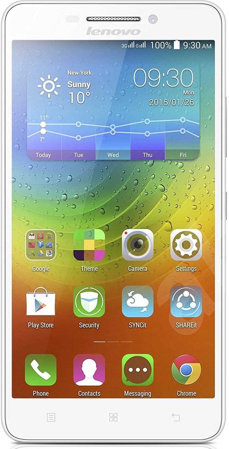 Lenovo A5000 (White, 8 GB) (1 GB RAM)