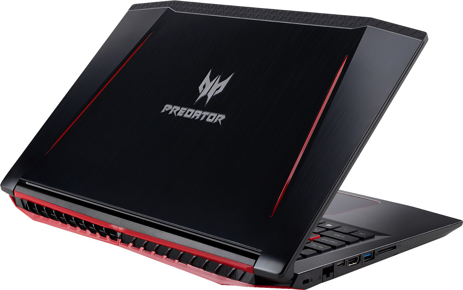 Image of Acer Predator Helios 300 Intel Core i7 7th Gen 7700HQ - (16 GB /2 TB HDD /256 GB SSD /Windows 10 Home /6 GB Graphics /NVIDIA GeForce GTX 1060) G3-572 Gaming Laptop