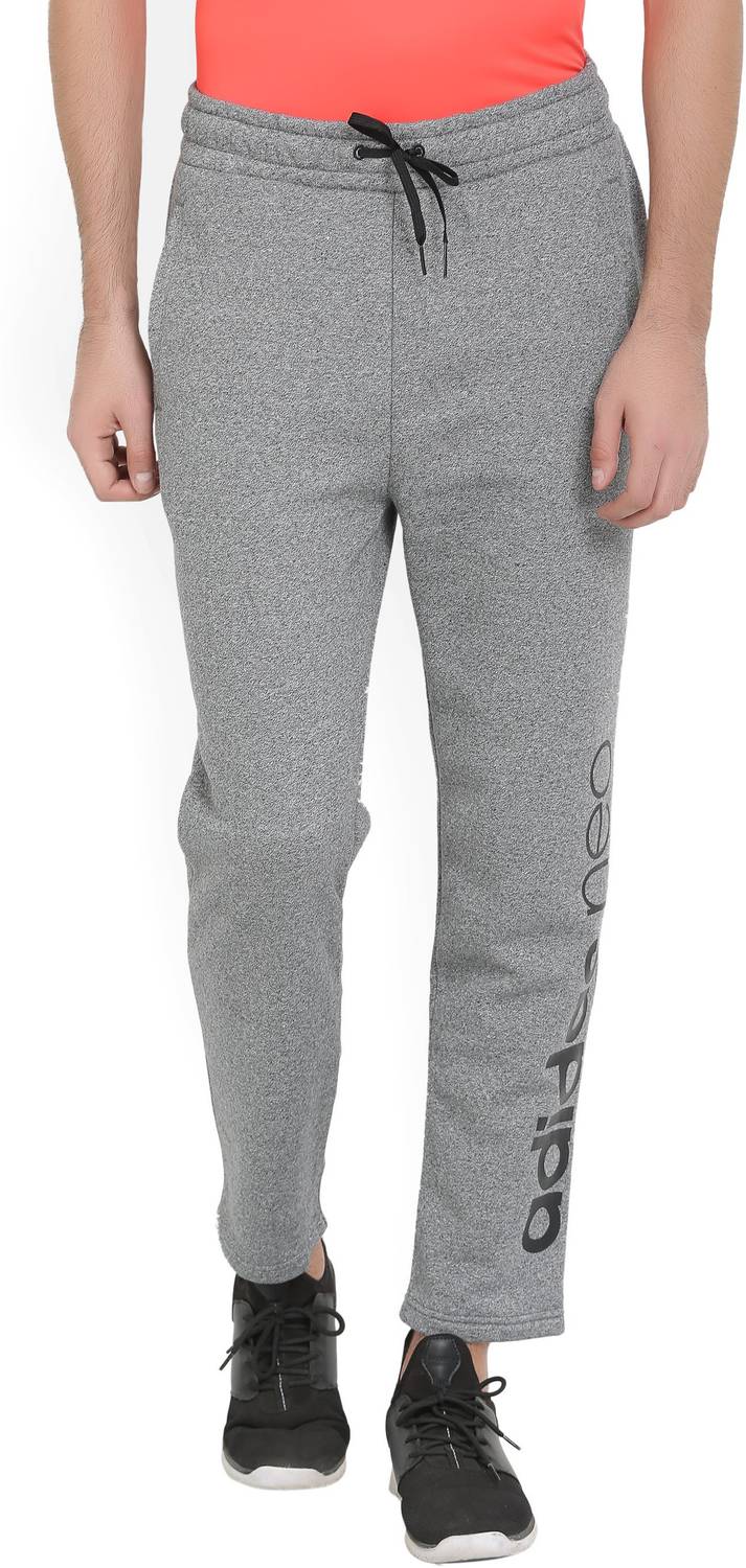 ADIDAS NEO Solid Men Grey Track Pants