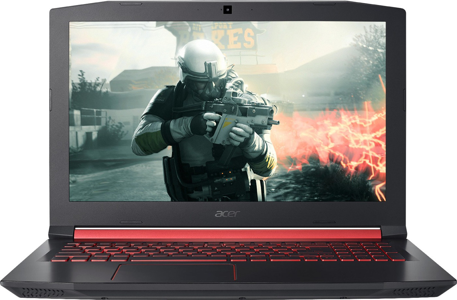 Image of Acer Nitro 5 Intel Core i5 7th Gen 7300HQ - (8 GB /1 TB HDD /Windows 10 Home /2 GB Graphics /NVIDIA GeForce GTX 1050) AN515-51 Gaming Laptop