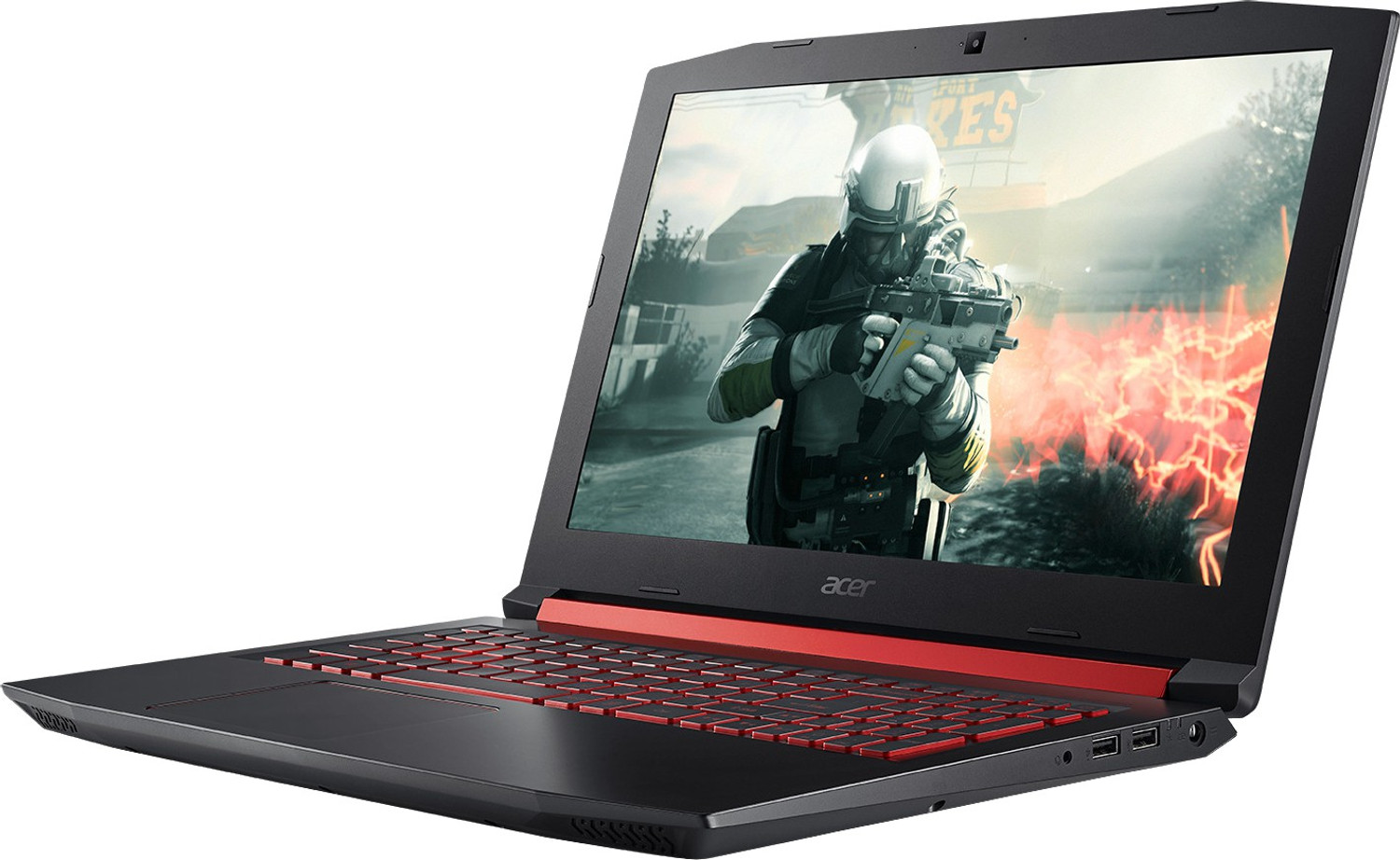 Image of Acer Nitro 5 Intel Core i5 7th Gen 7300HQ - (8 GB /1 TB HDD /Windows 10 Home /2 GB Graphics /NVIDIA GeForce GTX 1050) AN515-51 Gaming Laptop