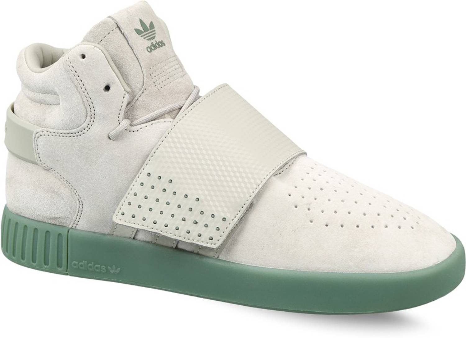 adidas gazelle silver green womens adidas Tubular Invader Strap 5 White main image 1