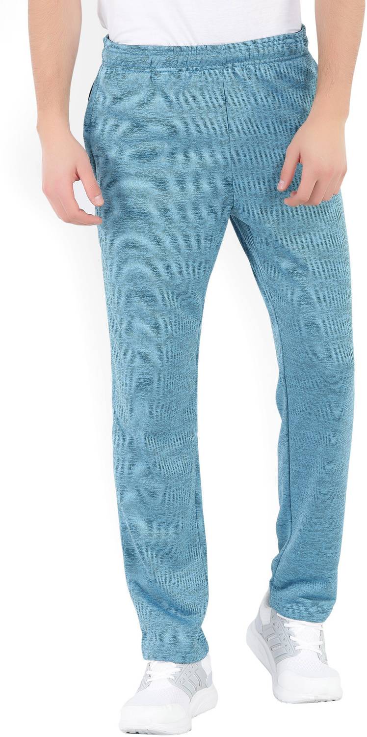 ADIDAS Solid Men Blue Track Pants