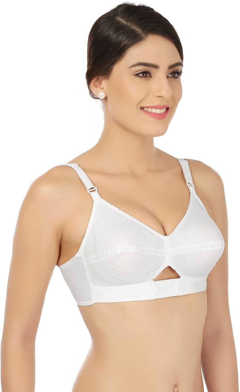 Image of RUPA SOFTLINE Pack of 3 Women Full Coverage Non Padded Bra (White)