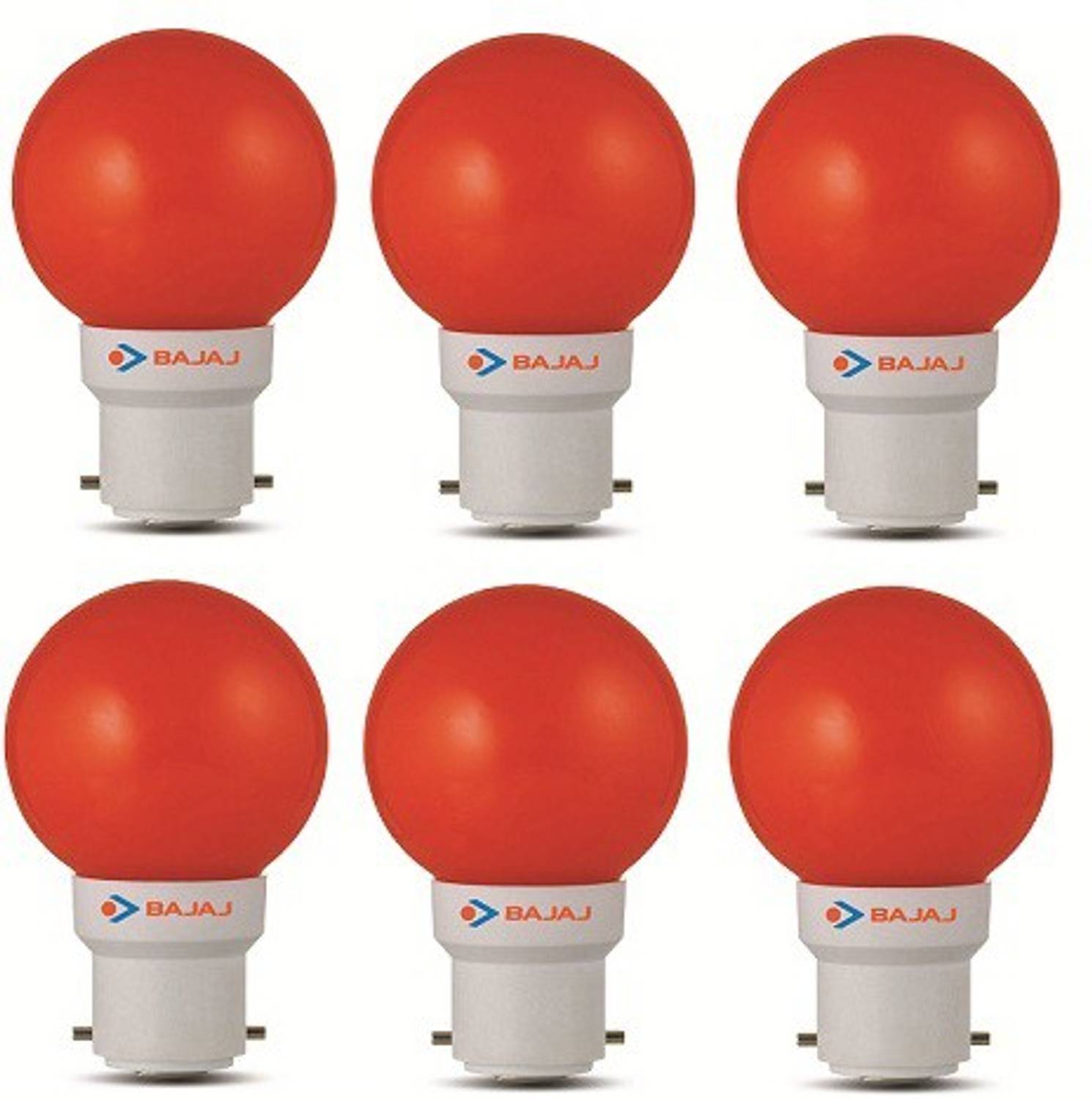 BAJAJ 0.5 W Basic Round B22 LED Bulb
