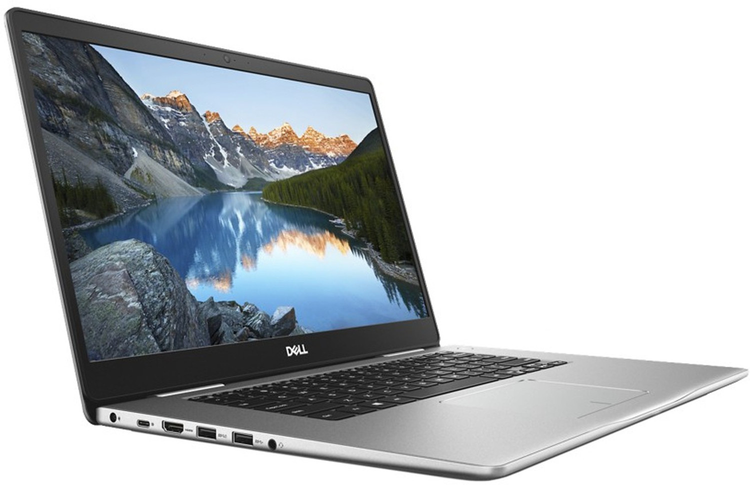 Image of DELL Inspiron 15 7000 Intel Core i5 8th Gen 8250U - (8 GB /1 TB HDD /128 GB SSD /Windows 10 Home /4 GB Graphics) 7570 Laptop
