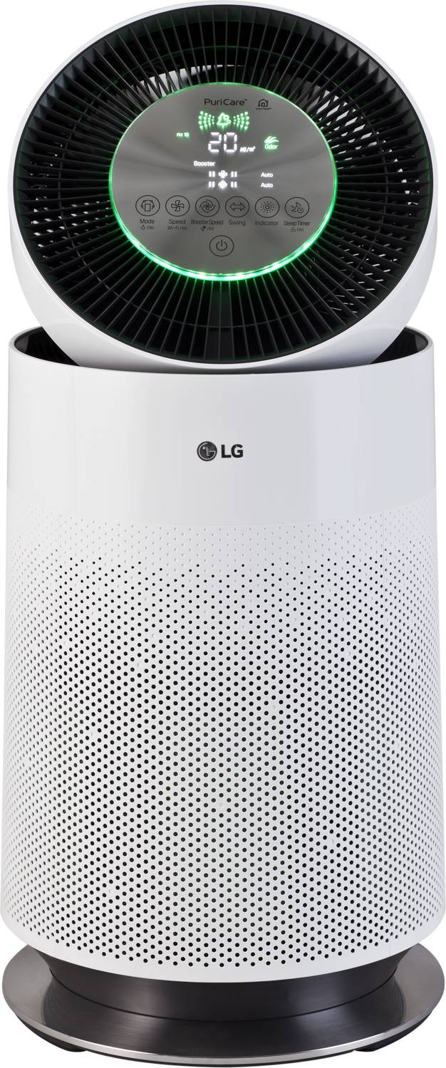 LG AS60GDWT0.AIDA Portable Room Air Purifier  (White)