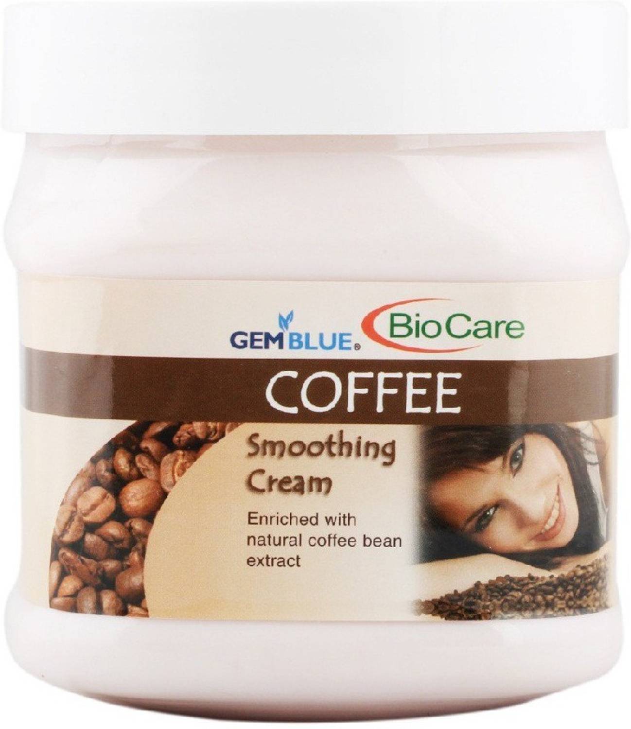BIOCARE Coffee Smoothing Cream Enriched with natural coffee been extract 500ml
