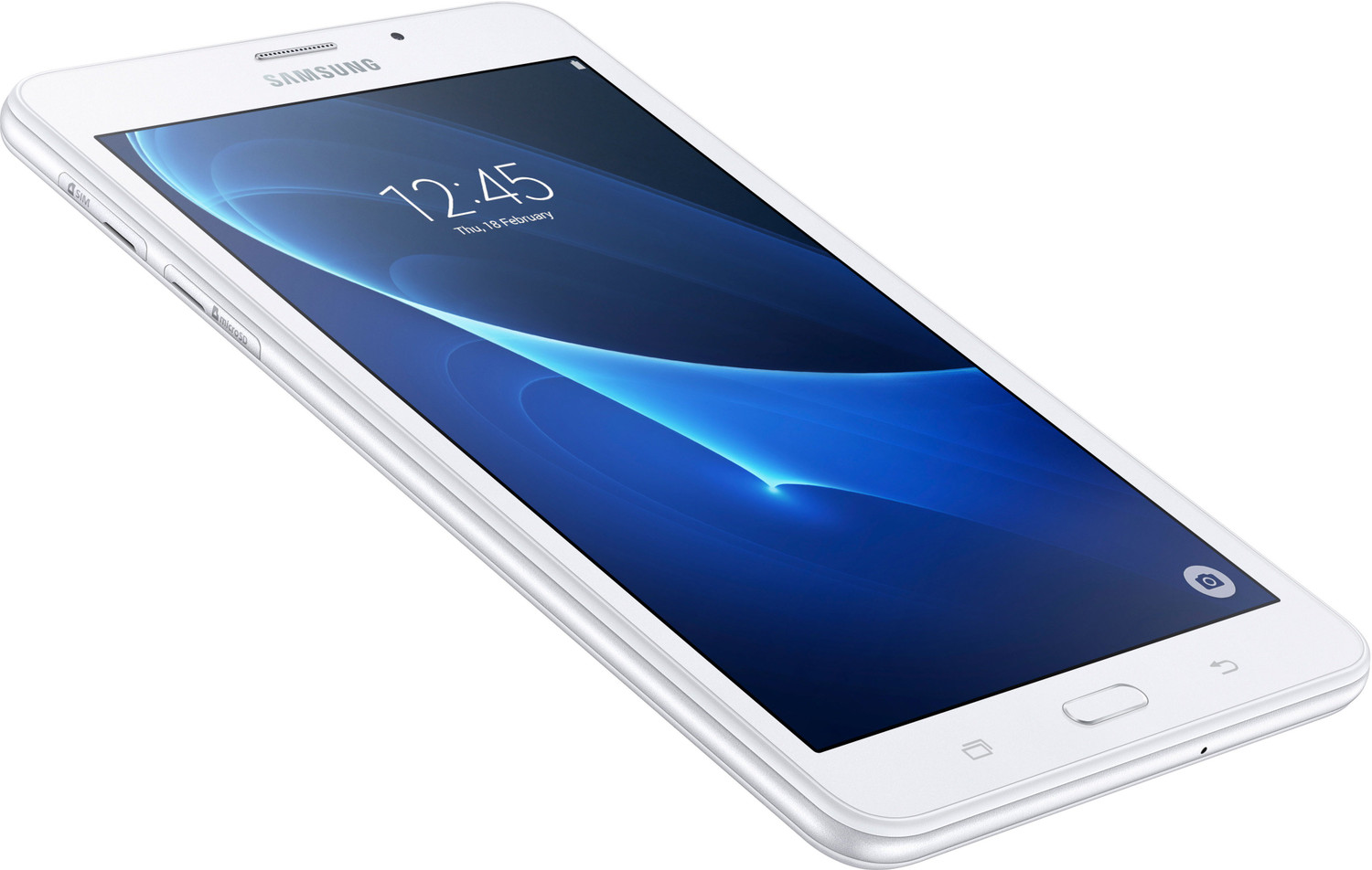 Image of Samsung Galaxy Tab A 1.5 GB RAM 8 GB ROM 7 inch with 4G Qualcomm Snapdragon Quad Core Processor Tablet (White)