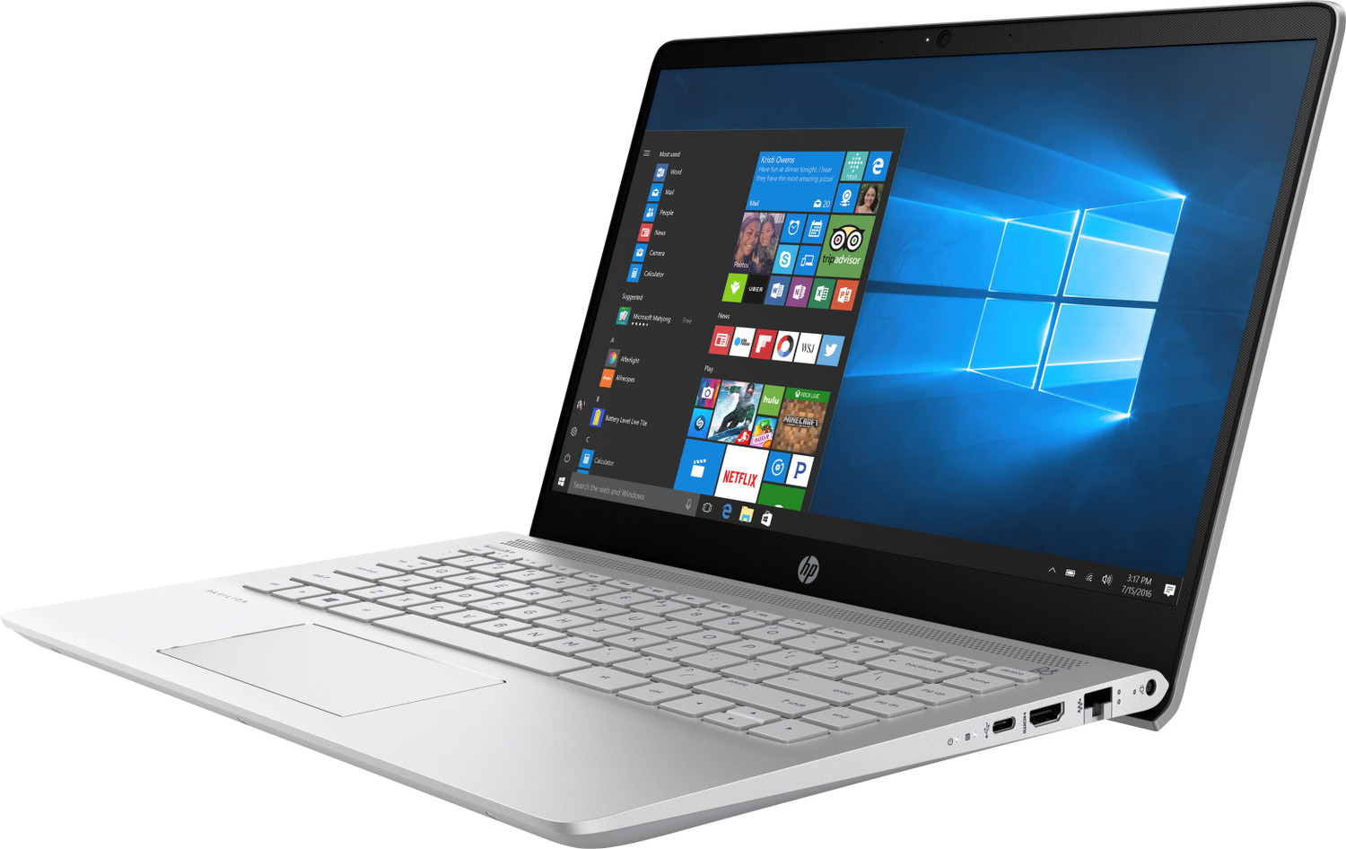 Image of HP Pavilion 14 Intel Core i5 8th Gen 8250U - (8 GB /1 TB HDD /Windows 10 Home /2 GB Graphics) 14-bf125TX Laptop
