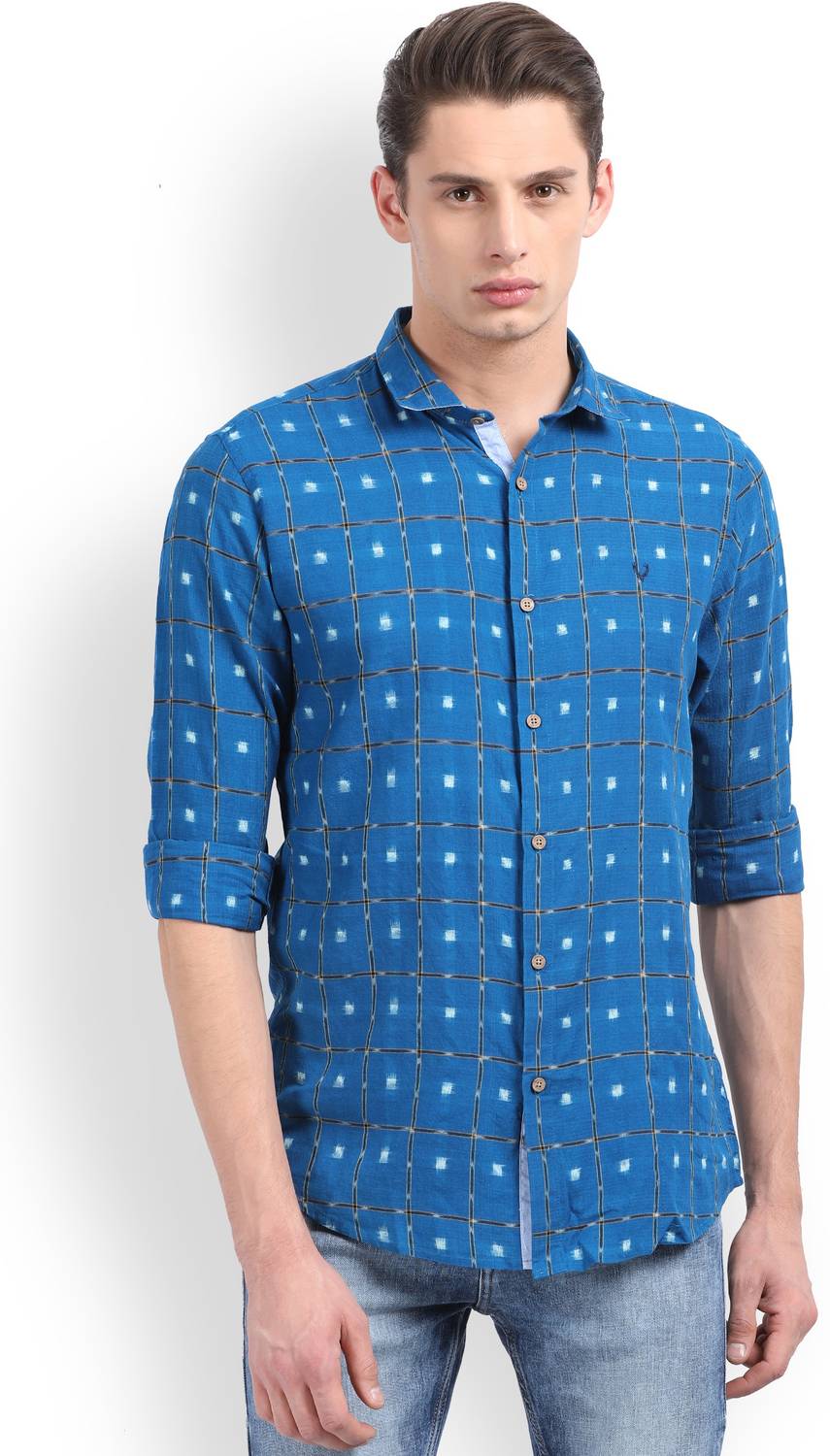 Allen Solly Men Printed Casual Multicolor Shirt
