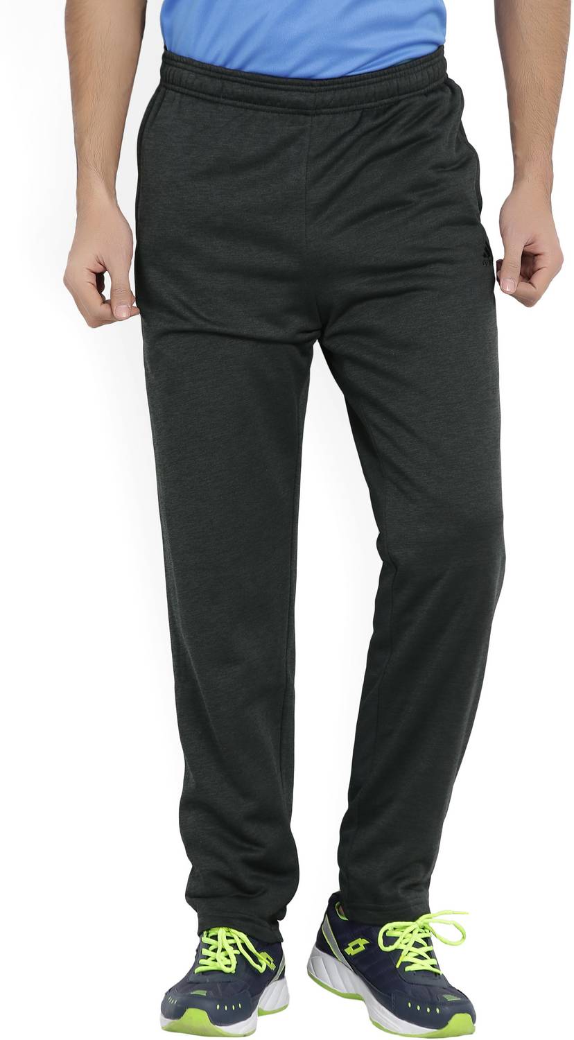 ADIDAS Solid Men Black Track Pants